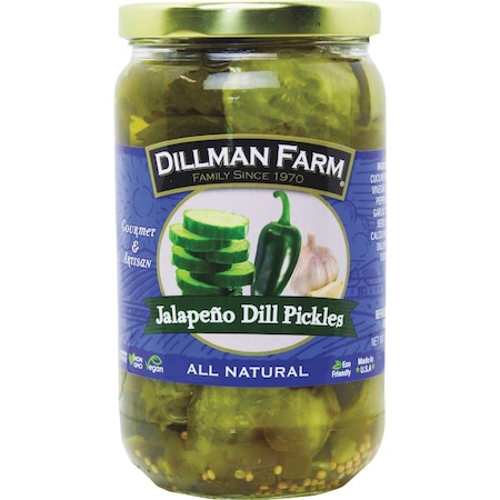 Dillman Farm Jalapeno Dill Pickles 732