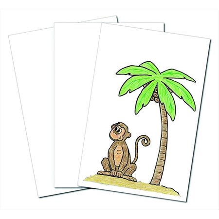 Pen2Paper Sax Plain Newsprint Newspaper, 30 Lb, 6 x 9 In. - White, 500PK PE1206105