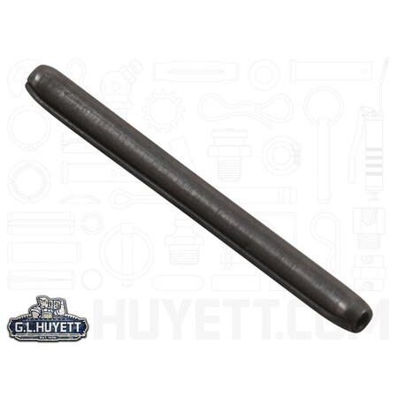 Huyett Coiled Spring Pin, Standard Duty, 420 Stainless Steel, 0.031 in Dia x 0.375 in Length SPCSP-031-0375