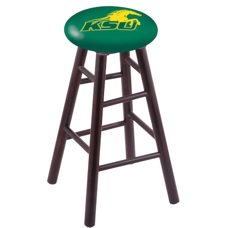Holland Bar Stool Co Maple Bar Stool, Dark Cherry Finish, Kentucky State University Seat RC30MSDC