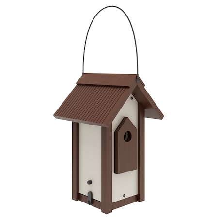 New Age Pet Feathered Friends, A-Frame Retreat Bird House- S RHBAF44-09S