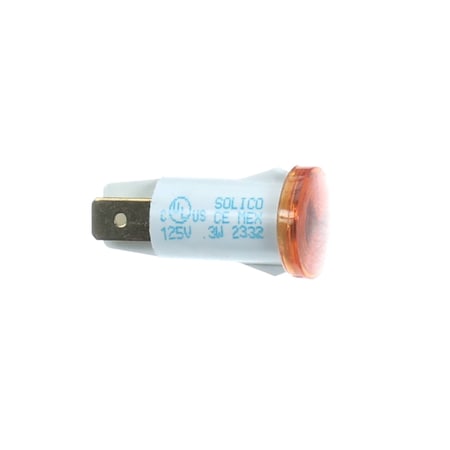 Antunes Indicator Light, Amber, 125 Volt 7002693