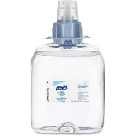 Purell Advanced Hand Sanitizer Foam, For CS4 and FMX-12 Dispensers, 1,200 mL Refill, Unscented 5192-03
