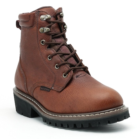Handpoint Men's 6 in Soft Toe Slip Resistant Durable Breathable Work Boots, 9 84314EE-9