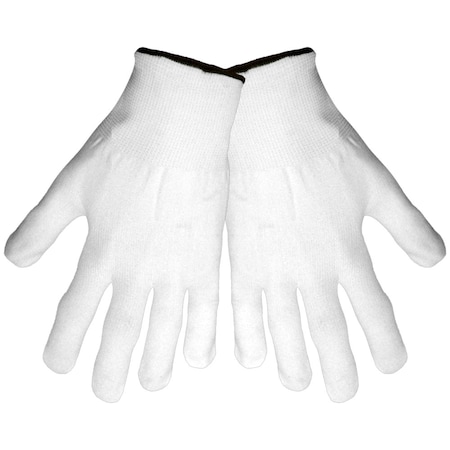 Global Glove N900 13 Gauge Low Lint 100 Percent Nylon Glove, Large, 12PK N900-09