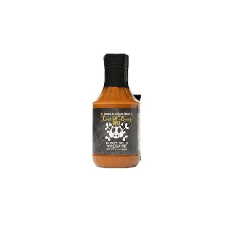 Loot N Booty Bbq BBQ Sauce, Honey Gold, 19.5 oz Bottle LB02108