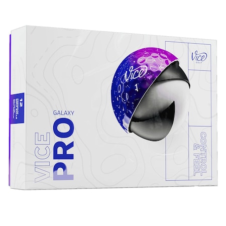 Vice Golf Pro Galaxy Drip Golf Balls, 12PK 111235