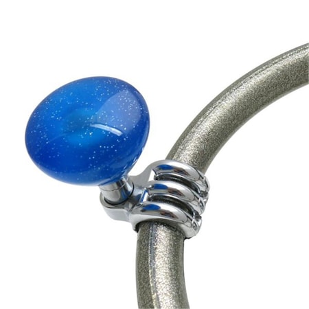 Homewardbound ASCBN10006 Blue Retro Series Suicide Brody Knob Translucent with Metal Flake HO2980359