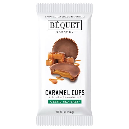 Bequet Celtic Sea Salt Caramel Cups 1.48 oz 255-FL1002-R02