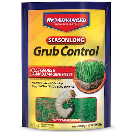 Bioadvanced Season Long Ready-to-Spread Grub Control Granules 10 lb 700705H
