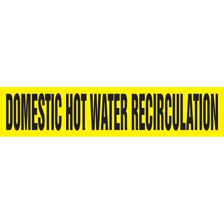 Accuform ASME ANSI PIPE MARKER DOMESTIC RPK281STB