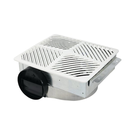Dayton Bath Exhaust Fan, 6In, Galv Stl, 115 V 60RG38