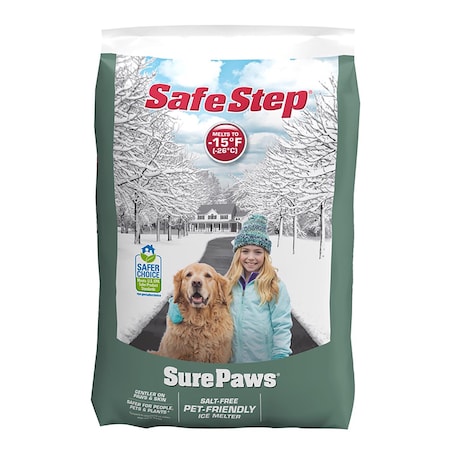 Safe Step Safe Step Sure Paws Magnesium Chloride Pet Friendly Granule Ice Melt 20 lb 752907