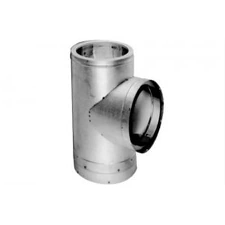 Dura-Vent 9675GA 8'' Class-A Standard Tee with Cap 8DT-ST