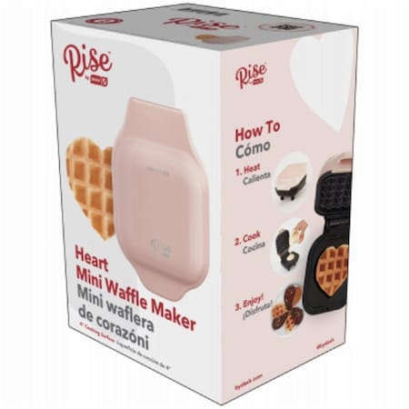 Storebound Heart Mini Waffle Maker 112119