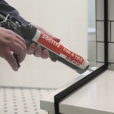 Loctite Polyseamseal 10 Oz. White Kitchen & Bath Caulk 2154739