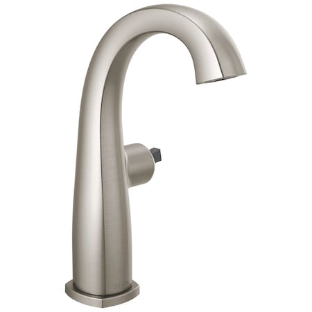 Delta Stryke Single Handle Mid-Height Bathroom Faucet - Less Handle 677-SSLHP-DST