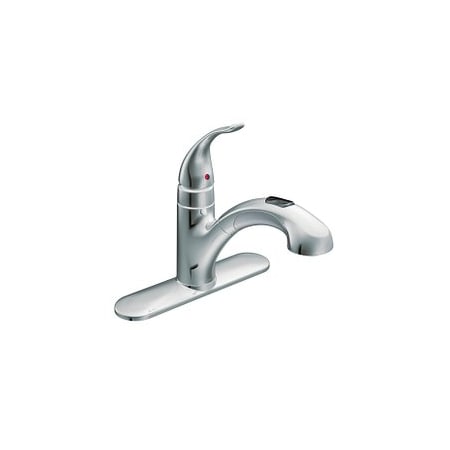 Moen Chrome one-handle pullout kitchen faucet 67315C