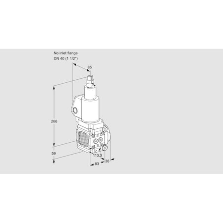 Honeywell Kromschroder Solenoid Valve for Gas/Air, 500 mbar, IP65, Class A KS88024790