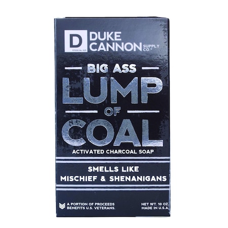 Duke Cannon Duke Cannon Lump Of Coal Black Pepper Scent Shower Soap 10 oz 1 pk BSBA-COAL10