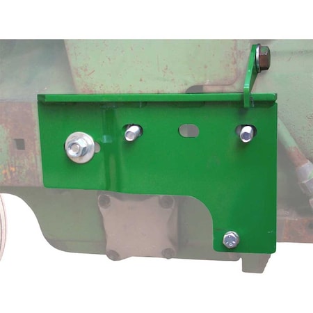 K&M Mfg Step Adapter Bracket for John Deere 10-20 Series Tractors Left-Hand Green 3401