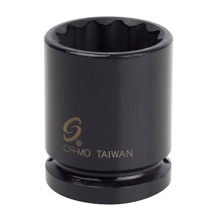 Sunex 3/4 in Drive 1-3/16 in 12-Point Thin Wall Impact Socket 438ZT
