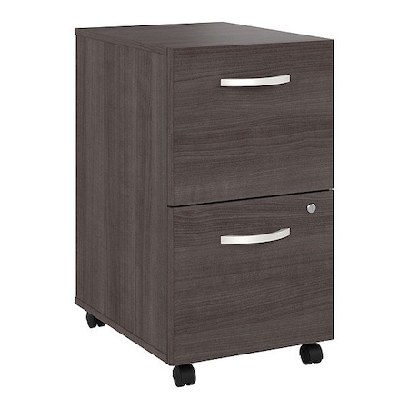 Bush Business Furniture Hanging File Cabinet, Dark Gray SDF116SGSU-Z