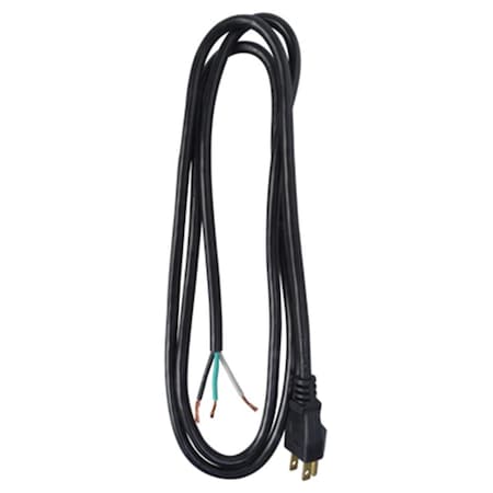Master Electronics 09706ME 6 ft. Black Power Supply Replacement Cord 238493