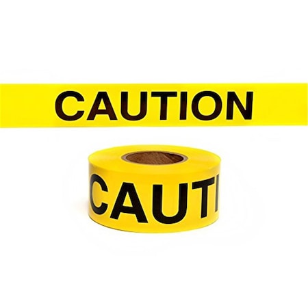 Gourmetgalley Tape Caution - 3 x 1000 ft. GO3983828