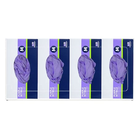 Origin Dispensing Solutions Glove Dispenser-Quad-Clear-PETG-Clear GL40X01CL