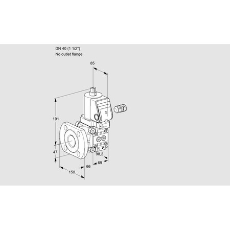 Honeywell Kromschroder VAS240/-F/NWSR KS88010777