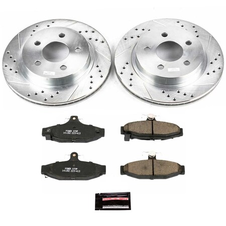 Powerstop REAR 1 CLICK BRAKE KIT W/ HARDWARE K1531