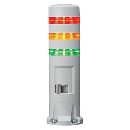 Idec LED Tower Direct Mount 3 Tier LD6A-3DZQW-RYG