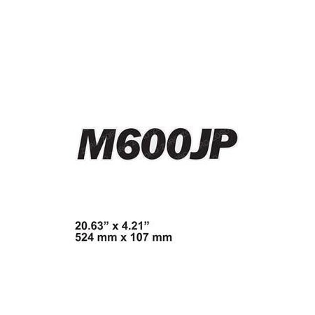 Jlg REPLACEMENT DECAL, MODEL M600JP 1704494