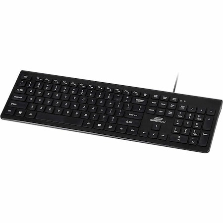 Monoprice Workstream by Low-Profile Spill-Resistant Silent Keyboard, 10 Million Keystrokes 42114