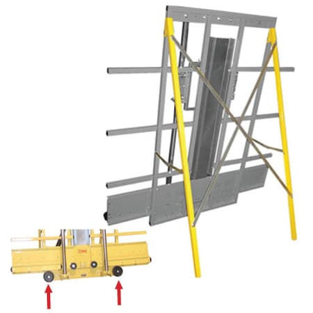 Saw Trax Folding stand, Transport Wheels & Hardware FSTNDWL