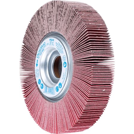 Pferd 6'' x 1'' Unmounted Flap Wheel - 1'' A.H. - Ceramic Oxide - 120 Grit 45843