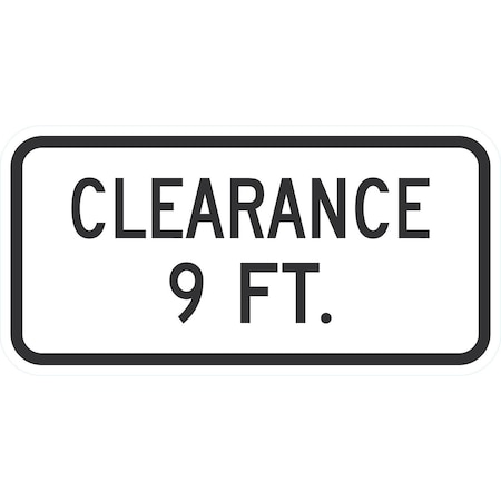 Lyle Clearance 9 FT., 18x9, Engineer Grade, White G-11461-EG_18x9