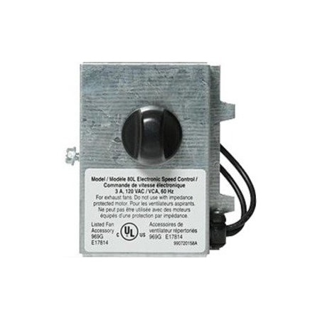 Broan-Nutone Adj Speed Control, Unit Mount, 120 V 80L
