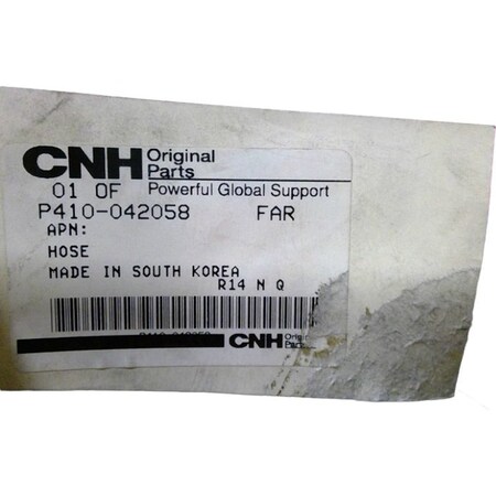 Cnh HOSE, CNH OEM P410-042058 P410-042058