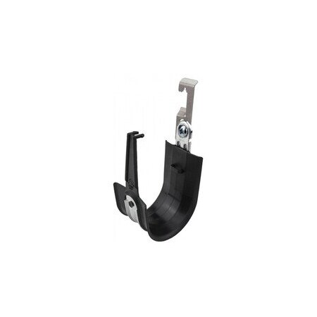 Cable Wholesale 4 inch High Performance J Hook, Batwing Clip, Black, 25PK 92J1-22204
