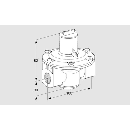 Honeywell Kromschroder REG, J78R 0 1/2 KS03155004