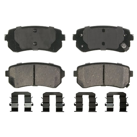 Wagner Brake QuickStop Rear Disc Brake Pad Set Ceramic,  ZD1398