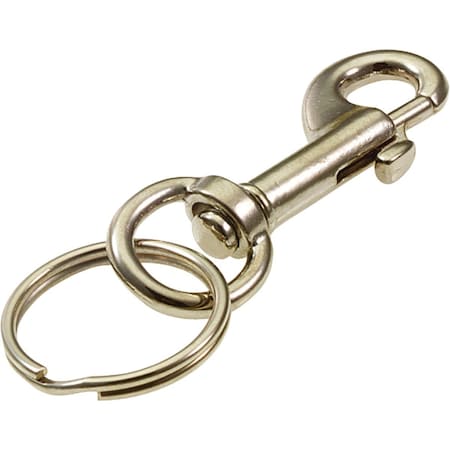 Lucky Line Nickel-Plated Zinc 7/8''x2-1/8'' L. Key Chain 44501