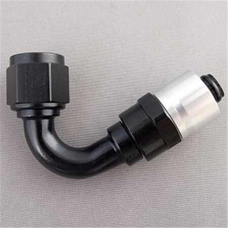 Geared2Golf 3112006 6-AN 120-deg Crimp Hose Fitting GE3624210