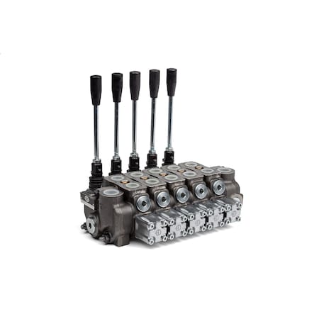 Hydro Custom BSV-3 13 GPM Section Control Valve Assembly - 5 Spool, Lever Control 228318