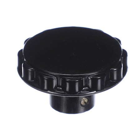 Oliver Knob with Set Screw, Black 5911-7055