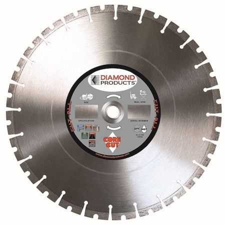 Diamond Cut-ALL Multi-Purpose High Speed Blade 12" X .125 X UNIV 84967