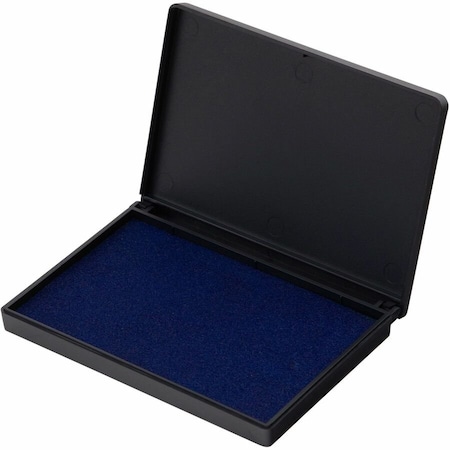 Charles Leonard CLI Stamp Pad, 2-3/4" x 4-1/4", Nontoxic, Reinkable, Blue 92215