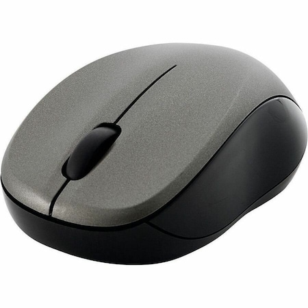Verbatim Silent Wireless Blue LED Mouse, 2.4 GHz/32.8 ft, Left/Right, Graphite 99769